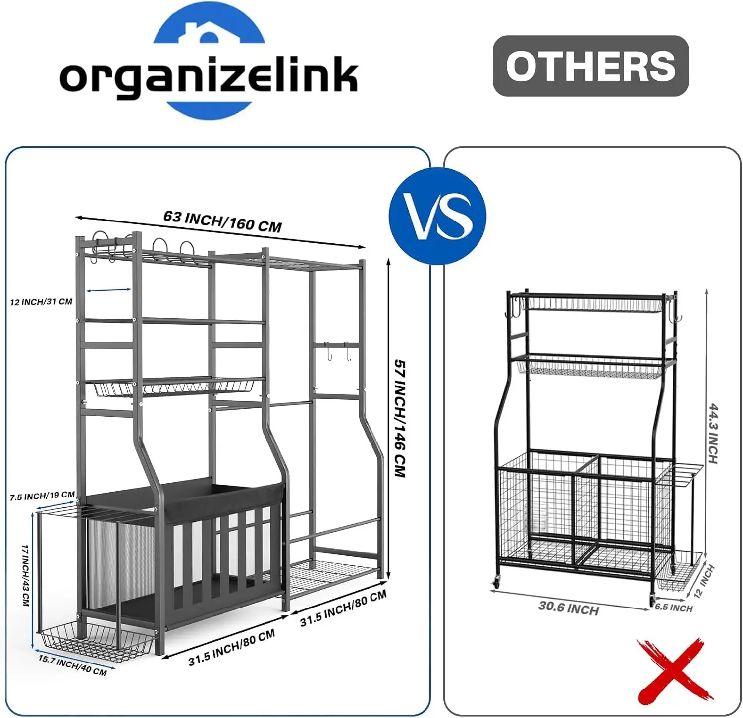 Organizador de Equipamiento De - Golf Equipment Garage Organizer reseña y precio