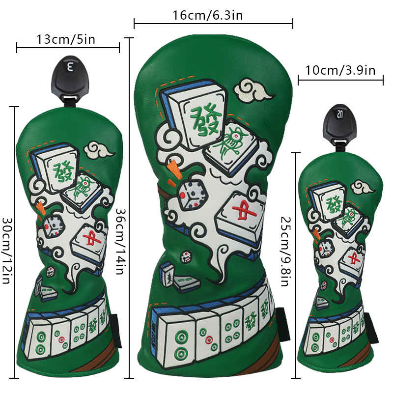 Cubierta para palos de golf, e - Headcover Driver reseña y precio