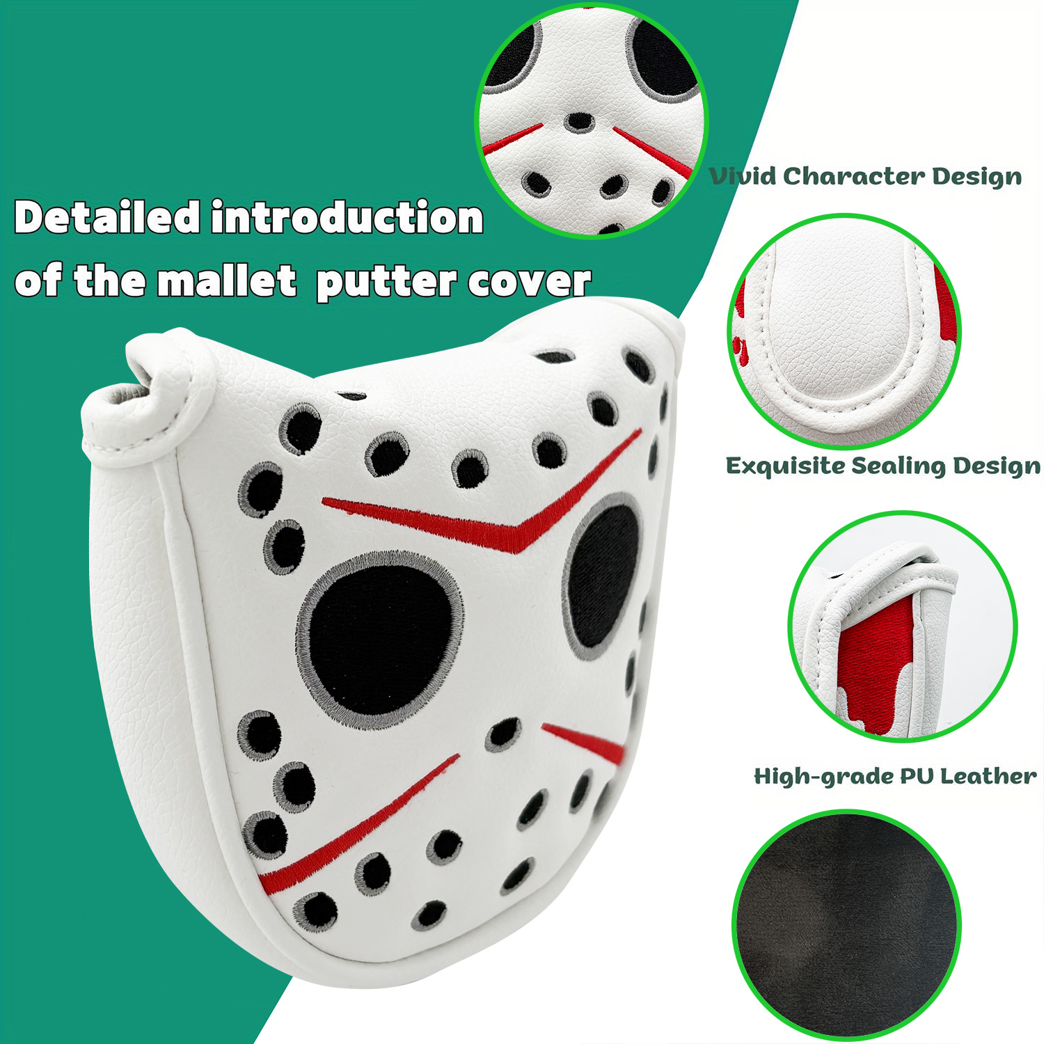 Fundas para putters de golf, f - Headcover Driver reseña y precio