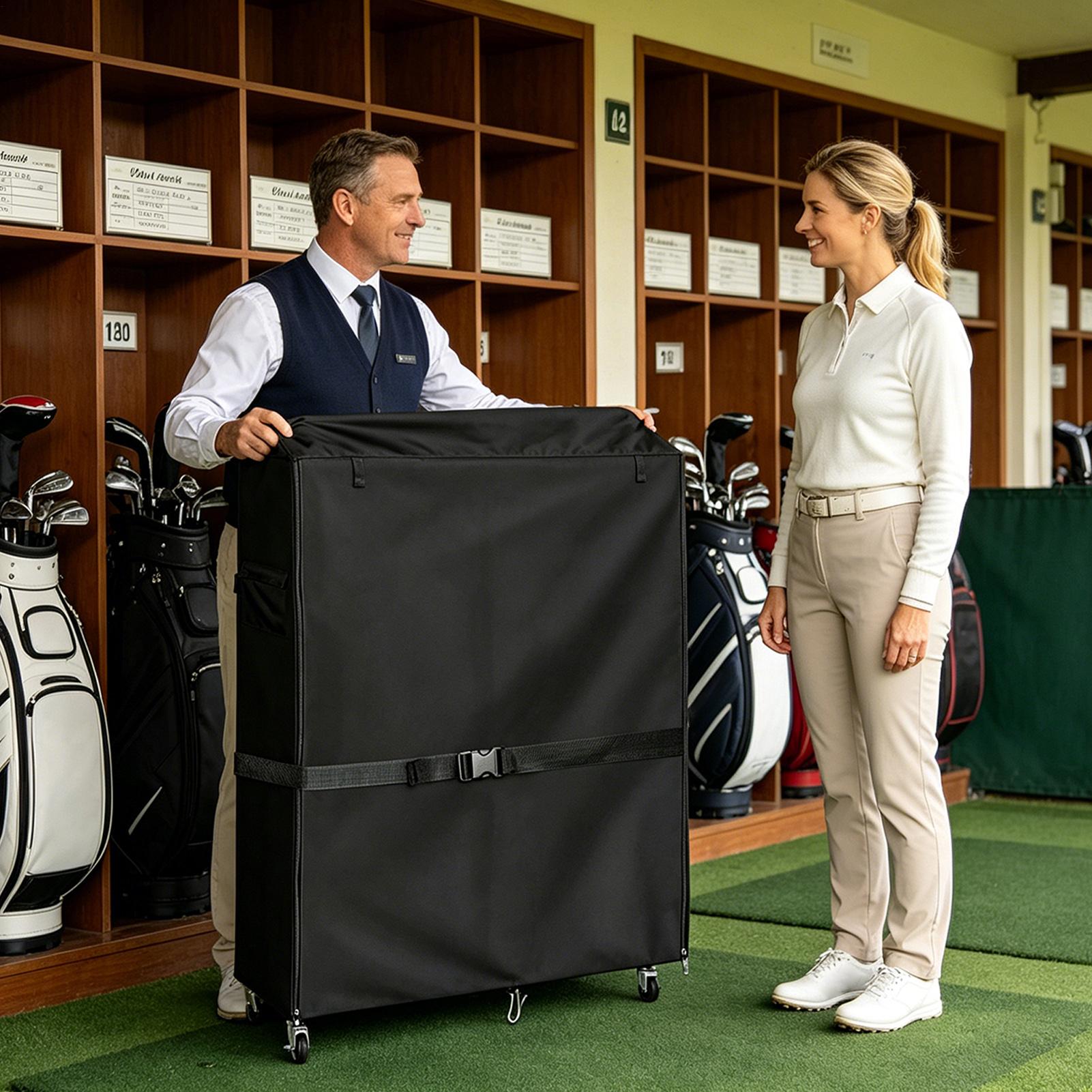 Fundas para soportes de bolsas - Golf Equipment Garage Organizer reseña y precio